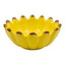 Decoratie schaaltje bloem Ø 14x8 cm