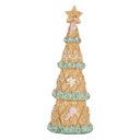 Decoratie kerstboom Ø 9x25 cm