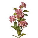 Decoratie tak met bloemen 17x14x70 cm