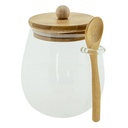 Voorraadpot met deksel 12x11x13 cm / 660 ml