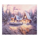 Wandkleed winter 180x1x210 cm
