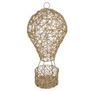 Decoratie luchtballon met LED Ø 19x38 cm / 3xAA