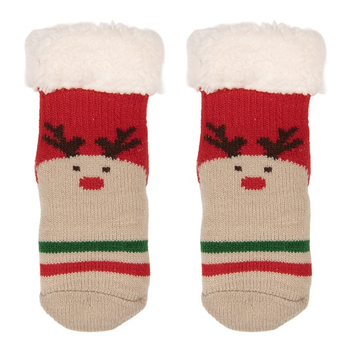 Kindersokken one size rood