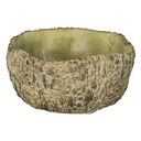 Vaso Porta Pianta Verde 22x21x11 cm