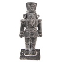 Dekoration Nussknacker Grau 6x5x16 cm