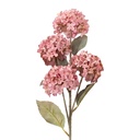 Dekorativer Zweig mit Blumen Rot 70 cm