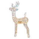 Lampadaire Cerf Couleur or 76x53x125 cm