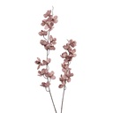 Deko Ast mit Blumen Rosa Braun 10x10x110 cm
