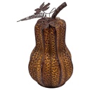 Decorazione Zucca Giallo Marrone Ø 18x32 cm