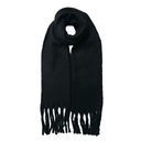 Foulard femme Noir 38x200 cm