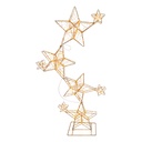 Lampada da Terra Stella Color oro 67x5x116 cm