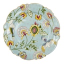 Geschirr Frühstuckteller Blau Ø 20x2 cm
