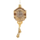 Palla di natale Color oro Color argento 6x4x15 cm