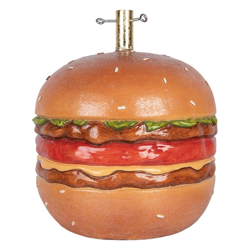 Decoratie hamburger Ø 41x47 cm