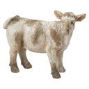 Décoration Vache Beige Marron 43x17x31 cm