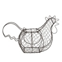 Porte-Oeufs Noir 40x23x28 cm