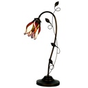 Lampada da Scrivania Tiffany Beige, Marrone 34x24x72 cm E14/max 1x40W