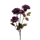 Decoratie tak met bloemen 8x10x90 cm