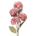 Decoratie tak met bloemen 70 cm