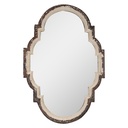 Miroir mural Marron Beige 63x4x91 cm