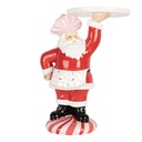 Decoratie kerstman 21x14x27 cm